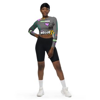 Recycled crop top - Pacman