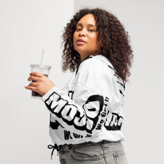Cropped windbreaker