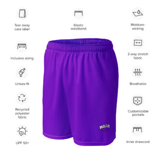 Recycled mesh shorts