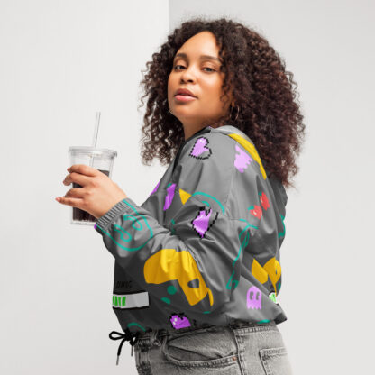 Pacman cropped windbreaker - Image 2