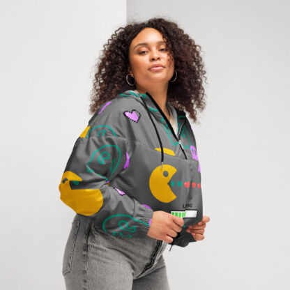 Pacman cropped windbreaker - Image 4