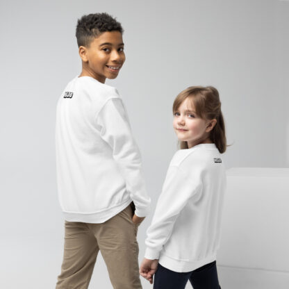 Youth crewneck sweatshirt - Image 4